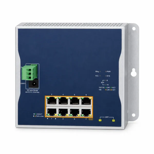 Switch công nghiệp PLANET WGS-5225-8P2S L2