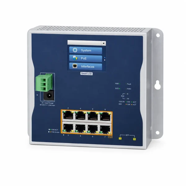 Switch công nghiệp PLANET WGS-5225-8P2SV L2