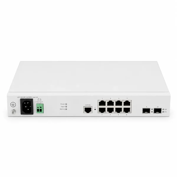 Switch Eltex MES2408B 8 cổng RJ-45 + 2 cổng SFP
