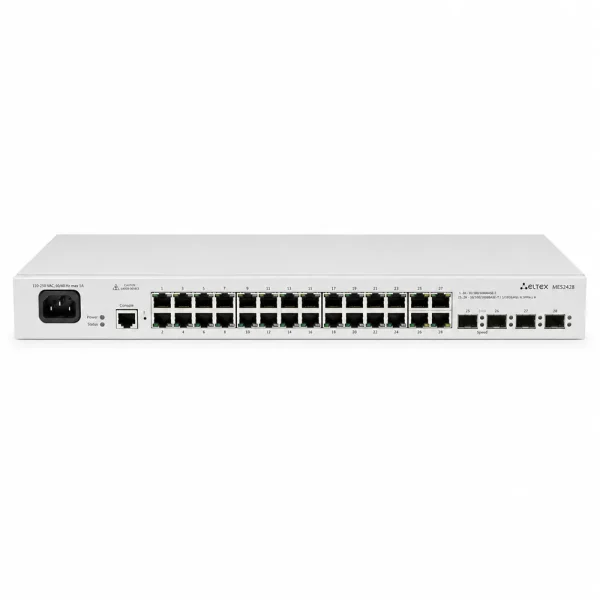 Switch Eltex MES2428 24 cổng RJ-45 + 4 cổng RJ-45/SFP