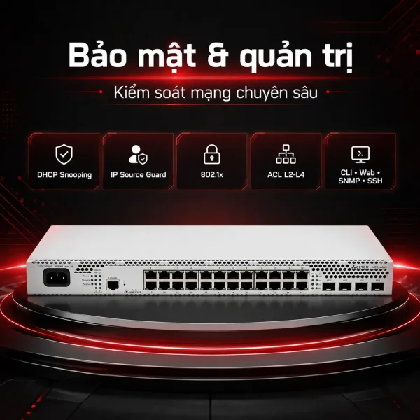 Switch Eltex MES2448B 48xRJ-45 + 4xSFP/SFP+ + 1xRS-232