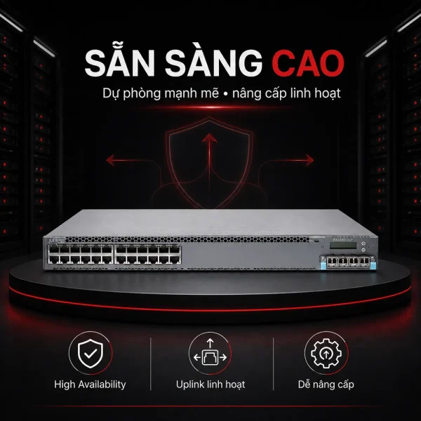 Switch Juniper 24 Port 10/100/1000BaseT EX4300-24P-TAA