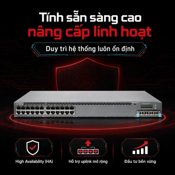 Switch Juniper 24 Port 10/100/1000BaseT EX4300-24T-TAA