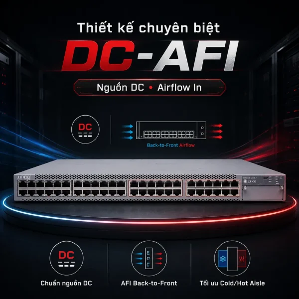 Switch Juniper 48 Port 10/100/1000BaseT EX4300-48T-DC-AFI