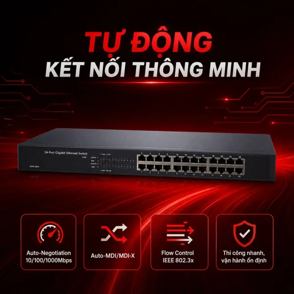 Switch PLANET 24Port GSW-2401 10/100/1000Mbps