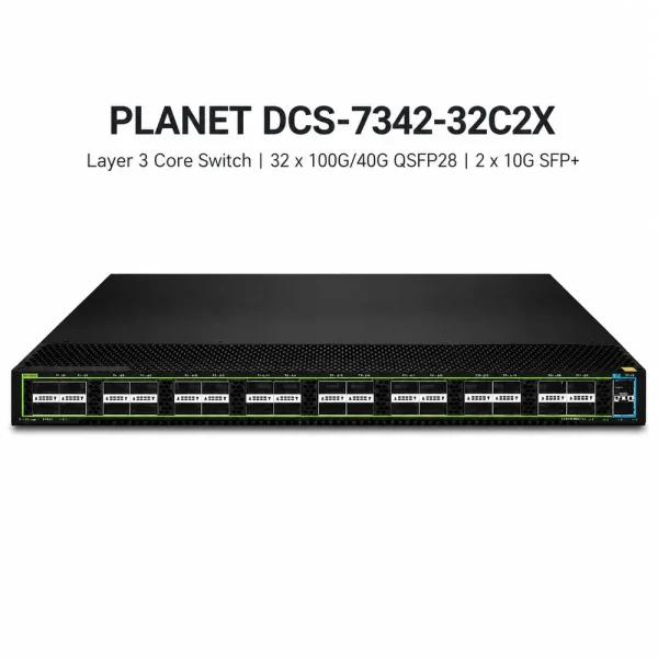 Switch Planet DCS-7342-32C2X Layer 3 32x100G/40G QSFP28 + 2x10G SFP+