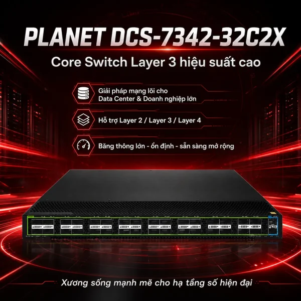 Switch Planet DCS-7342-32C2X Layer 3 32x100G/40G QSFP28 + 2x10G SFP+