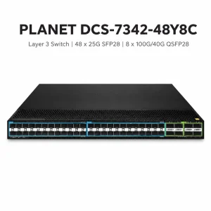 Switch Planet DCS-7342-48Y8C Layer 3 48x25G SFP28 + 8x100G/40G QSFP28