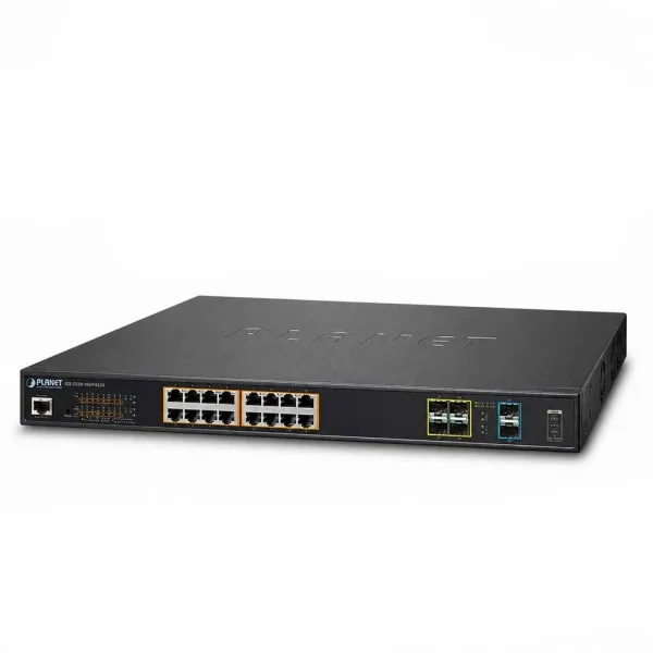 Switch Planet GS-5220-16UP4S2X / GS-5220-16UP4S2XR 16 cổng PoE