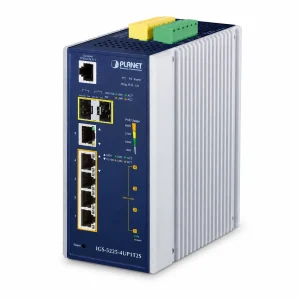 Switch PLANET IGS-5225-4UP1T2S 4x1G 802.3bt PoE
