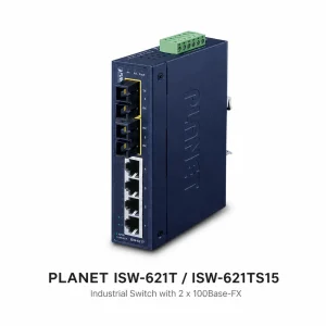 Switch Planet ISW-621T/ISW621TS15 4×10/100Base-TX + 2FX