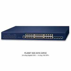 Switch Planet SGS-6310-24P4X 24×10/100/1000T 802.3at PoE + 4x10G SFP