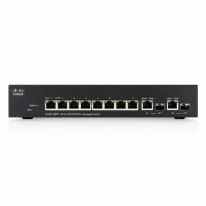 Switch PoE Cisco SF302-08PP 8Port 10/100Mbps