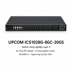 Switch UPCOM ICS1028G-8GC-20GS 8 cổng Gigabit + 20 SFP