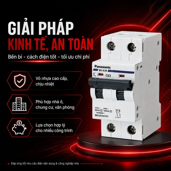 BBD cầu giao Panasonic chính hãng – giá rẻ cho mọi công trình
