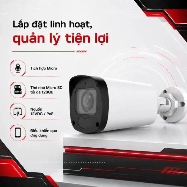 Camera Huviron BULLET HU-NP223M/I5E-AF