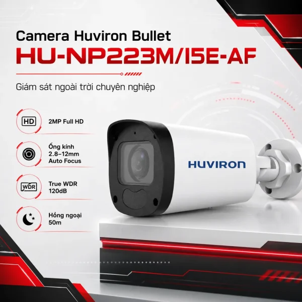 Camera Huviron BULLET HU-NP223M/I5E-AF