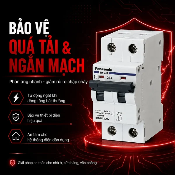 BBD cầu giao Panasonic chính hãng – giá rẻ cho mọi công trình