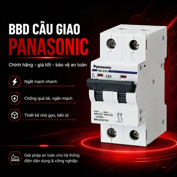 BBD cầu giao Panasonic chính hãng – giá rẻ cho mọi công trình