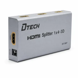 Bộ chia cổng HDMI 1 ra 4 cổng Dtech DT-7007