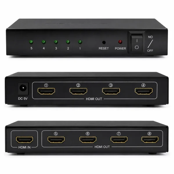 Bộ chia HDMI SOFLY 1 ra 8 hàng nhập khẩu