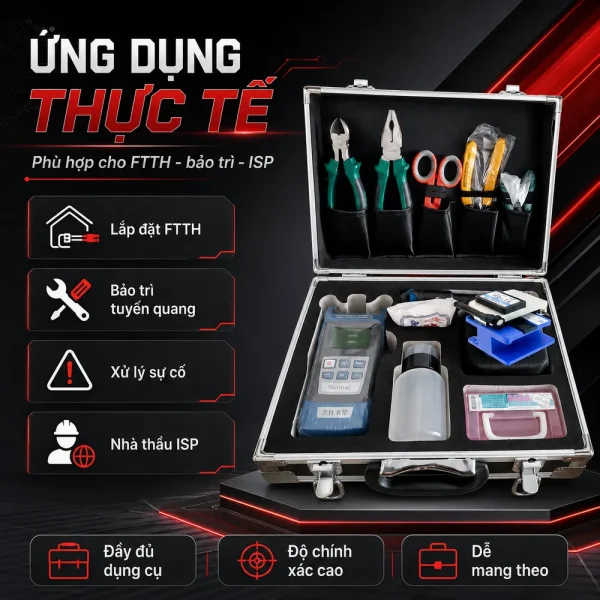 Bộ dụng cụ thi công cáp quang ANCOMTECK ACT- F506