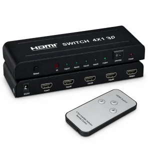 Bộ gộp HDMI Splitter 4 vào 1 ra chuẩn 2K