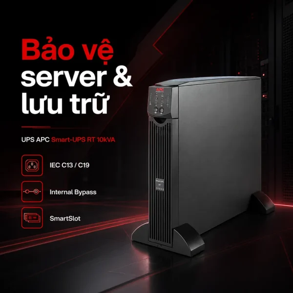 Bộ lưu điện UPS APC SURT10000XLI RT 10KVA 230V