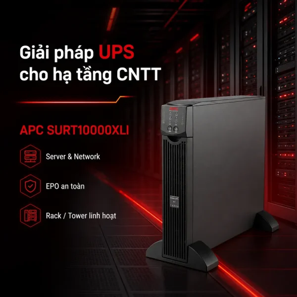 Bộ lưu điện UPS APC SURT10000XLI RT 10KVA 230V