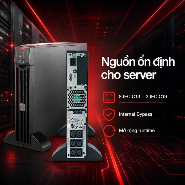 Bộ lưu điện UPS APC SURTD5000XLI RT 5KVA 230V