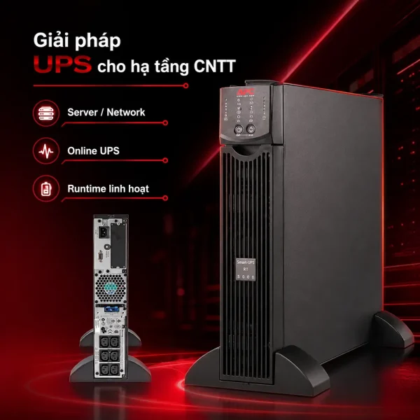 Bộ lưu điện UPS APC SURTD5000XLI RT 5KVA 230V