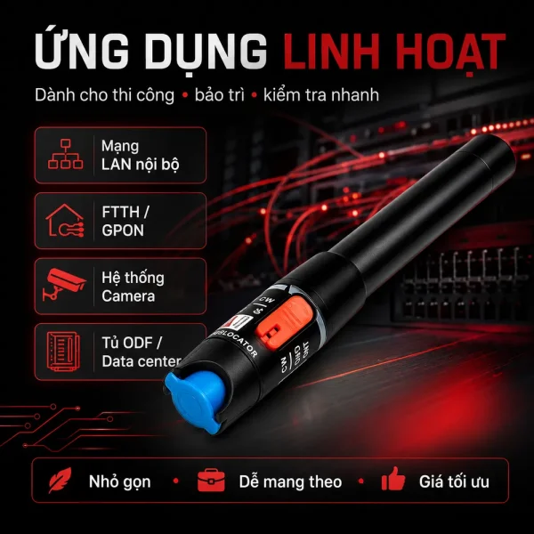 Bút soi quang 10km giá rẻ