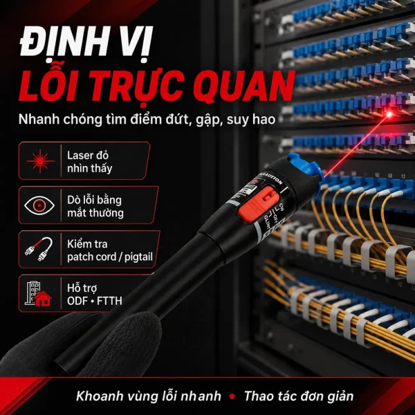 Bút soi quang 10km giá rẻ
