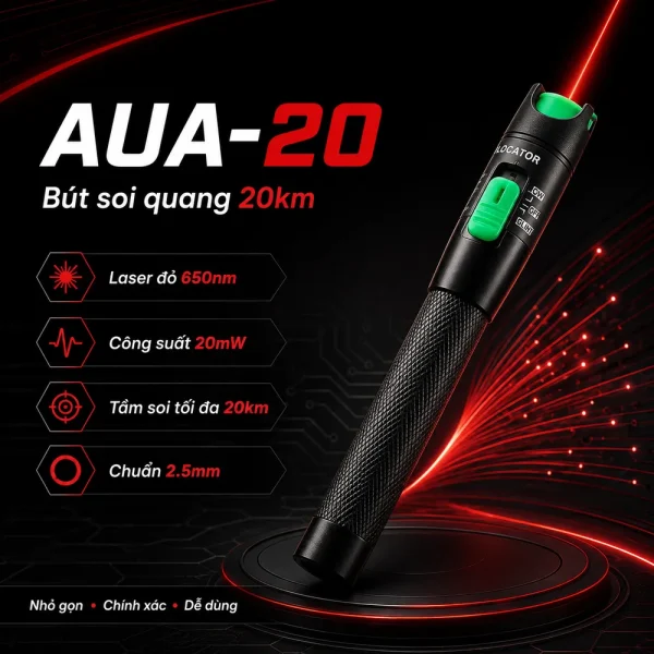 Bút soi quang 20km AUA-20