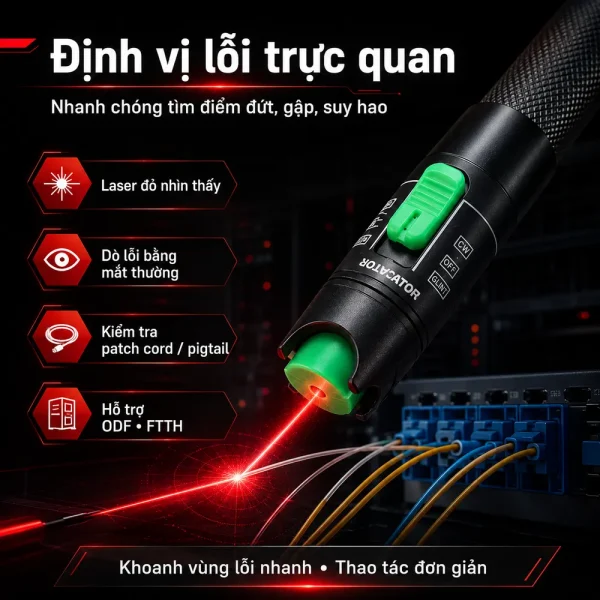 Bút soi quang 20km AUA-20