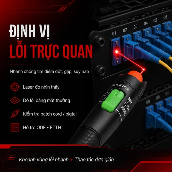 Bút soi quang 30km hàng nhập khẩu