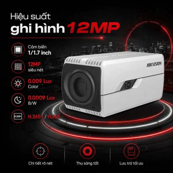 Camera 12MP DeepinView Hikvision iDS-2CD70C5G0-AP