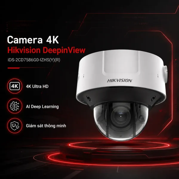 Camera 4K Hikvision DeepinView iDS-2CD7586G0-IZHS(Y)(R)