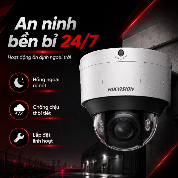 Camera 4MP DeepinView Hikvision iDS-2CD7547G0-XZHS(Y)