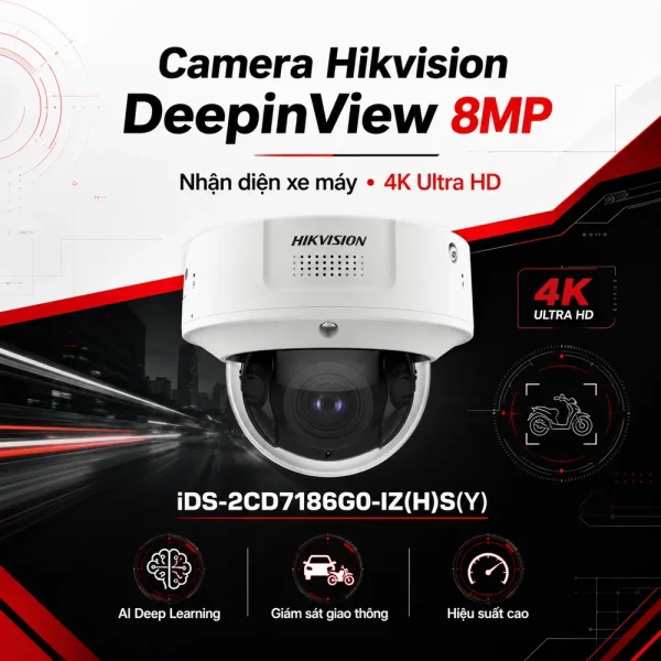 Camera 8MP Hikvision iDS-2CD7186G0-IZ(H)S(Y)