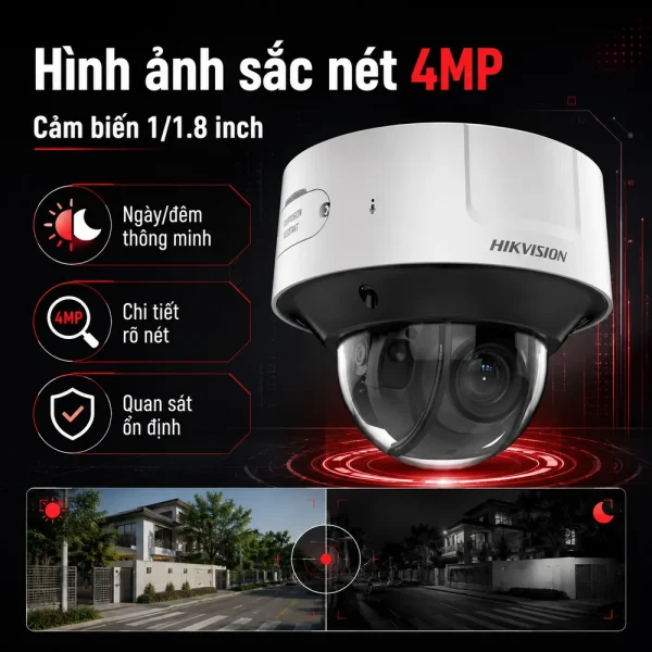 Camera Hikvision iDS-2CD7546G0-IZHS(Y)(R) 4MP DeepinView