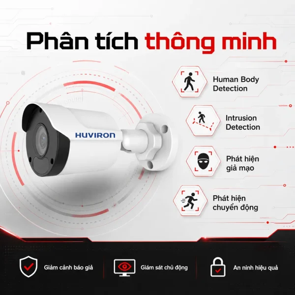 Camera Huviron BULLET HU-NP542D/I3E