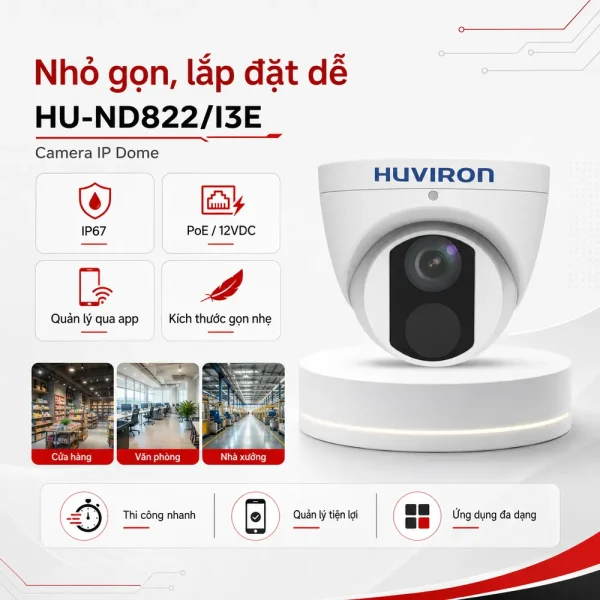 Camera Huviron HU-ND822/I3E
