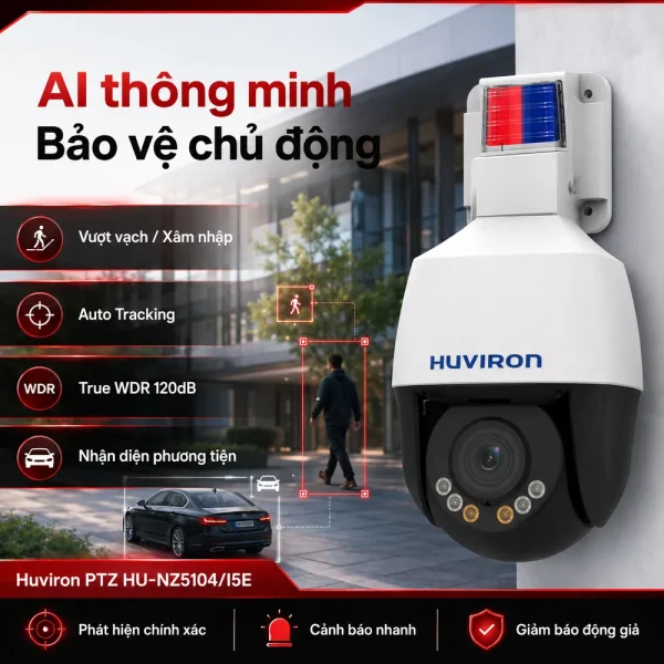 Camera Huviron PTZ HU-NZ5104/I5E