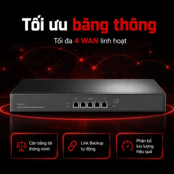 Cân bằng tải TP-Link TL-ER5120