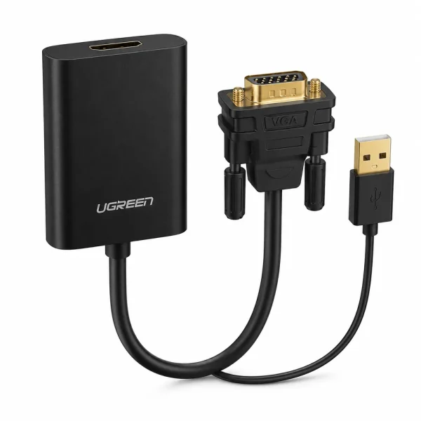 Cáp chuyển đổi VGA sang HDMI + Audio Ugreen PN: 40264