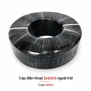 Cáp điện thoại 2x2x0.5 ngoài trời ( cuộn 500m )