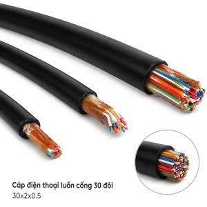 Cáp điện thoại luồn cống 30 đôi