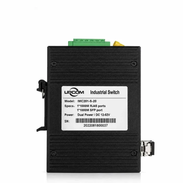 Converter quang công nghiệp 1 cổng Upcom IMC201-S-20