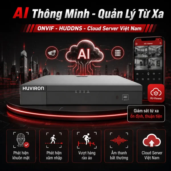 Đầu ghi hình Huviron HU-RN1216M-V2 16 kênh